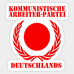 Communist Workers' Party of Germany Sticker